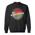 Retro Auxvasse Home State Cool 70S Style Sunset Sweatshirt