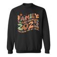 Retro Family Thanksgiving 2023 Thankful My Tribe Matching Sweatshirt