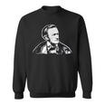 Richard Wagner Classical Composer Earbuds Sweatshirt