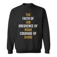 Righteous Man Black Hebrew Root Movement Yahweh Gift For Mens Sweatshirt