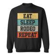 Rodeo Cowboy Cowgirl Retro Vintage Gift Sweatshirt