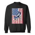 Roller Skate For Men Gift Skating American Flag Patriotic Patriotic Funny Gifts Sweatshirt
