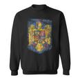 Romanian Pride Coat - Of Arms Of Romania Heritage Celtic Sweatshirt