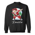 Rourke Name Gift Santa Rourke Sweatshirt
