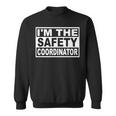 Safety Coordinator Square Graphic Sweatshirt