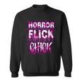 Scary Horror Movie Flick Chick Scary Sweatshirt