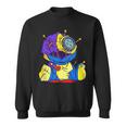 Scary Zombie Cuddly Toy Horror Voodoo Doll Sweatshirt