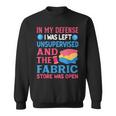 Sewing Quote Knitting Quilter Sew Craft Crafting Sweatshirt
