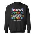 So Long 2Nd Grade Hello 3Rd Grade Second Grade Graduation Sweatshirt