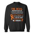 I Am The Storm Multiple Sclerosis Warrior Sweatshirt