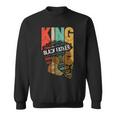 Strong Black King Juneth African American Father Day Gift For Mens Sweatshirt