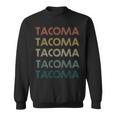 Tacoma Washington Pride Vintage State Retro 70S Washington Sweatshirt