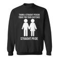 Thank A Straight Person Today For Your Existence Straight Sweatshirt