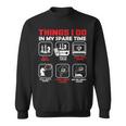 Things I Do In My Spare Time - Chess Player Chess Funny Gifts Sweatshirt