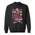 This Is My Lazy Cowgirl Costume Western Cowboy Rodeo Sweatshirt