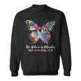 Together Believe In Miracles Fight Cancer In All Color Sweatshirt