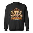 Turkey Day Happy Thanksgiving Family Dinner Thanksgiving Sweatshirt