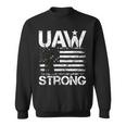 Uaw Strike 2023 United Auto Workers Union Uaw Strong Red Sweatshirt