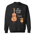 Uke I Am Your Father Funny Guitar Music Lover Ukulele Sweatshirt