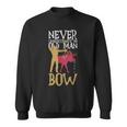 Never Underestimate An Old Man With A Bow Hunting Sweatshirt