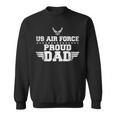 Usaf Proud Usa Air Force Dad Military Veteran Pride Gift For Men Sweatshirt