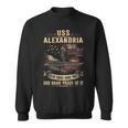Uss Alexandria Ssn757 Sweatshirt