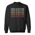 Van-Alstyne Texas Van-Alstyne Tx Retro Vintage Text Sweatshirt