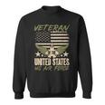 Veteran Vets Us Air Force Veteran Of The United States Us Air Force Veterans Sweatshirt