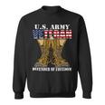 Veteran Vets Us Flag Us Army Veteran Defender Of Freedom Veterans Sweatshirt