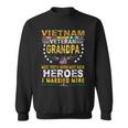 Veteran Vets Vietnam Veteran Grandpa Most People Never Meet Their Heroes Veterans Sweatshirt