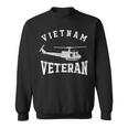 Vietnam Veteran Veterans Military Helicopter Pilot Sweatshirt