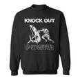 Vintage Boxer Man Knock Out Power Best Boxing Kickboxing Sweatshirt