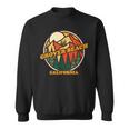 Vintage Grover Beach California Mountain Hiking Souvenir Sweatshirt