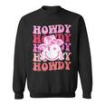 Vintage Howdy Rodeo Western Country Southern Cowgirl Rodeo Funny Gifts Sweatshirt