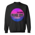 Vintage Orange Cove Vaporwave California Sweatshirt
