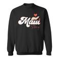Vintage Strong Maui Hawaii Island I Love Hawaii Sweatshirt