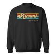 Vintage Sunset Stripes Armant Louisiana Sweatshirt