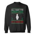 All I Want For Xmas Is A Penguin Ugly Christmas Sweater Sweatshirt