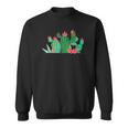 Western Country Cowgirl Cactus Graphic Printed Gift For Womens Sweatshirt