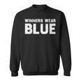 Winners Wear Blue Spirit Wear Team Game Color War Sweatshirt