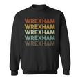 Wrexham Wales Vintage 80S Retro Sweatshirt