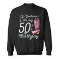 Yeehaw Its My 50Th Birthday 50 Year Old Gift Country Cowgirl Gift For Womens Sweatshirt