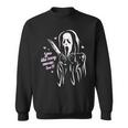 You Like Scary Movies Too Funny Ghost Face Scary Funny Gifts Sweatshirt