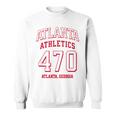 Atlanta Athletics 470 Atlanta Ga For 470 Area Code Sweatshirt