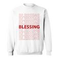 Bless You Blessing In Disguise Halloween Costume Vintage Halloween Funny Gifts Sweatshirt