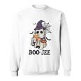 Boo-Jee Halloween Spooky Season Cute Ghost Boujee Boogee Sweatshirt