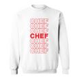 Chef Thank You Bag Design Funny Cute Chef Funny Gifts Sweatshirt
