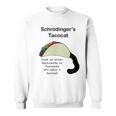 Dark Humor Tacocat Funny Quirky Physics Joke Humor Funny Gifts Sweatshirt