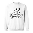 Gemini Born In May June Birthday Funny Gift Gemini Zodiac Sweatshirt