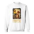 Howdy Vintage Rustic Rodeo Western Southern Cowgirl Portrait Gift For Womens Sweatshirt
